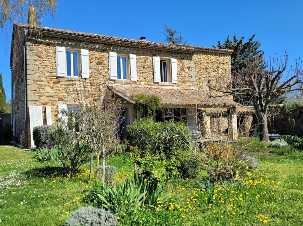 Mas Les Romarins, 10 Min D'Uzes, Piscine Et Grand Jardin Clos, Jeux, Nid De Repos Et Base Pour Activites Dans Le Gard (Adults Only) Exterior foto